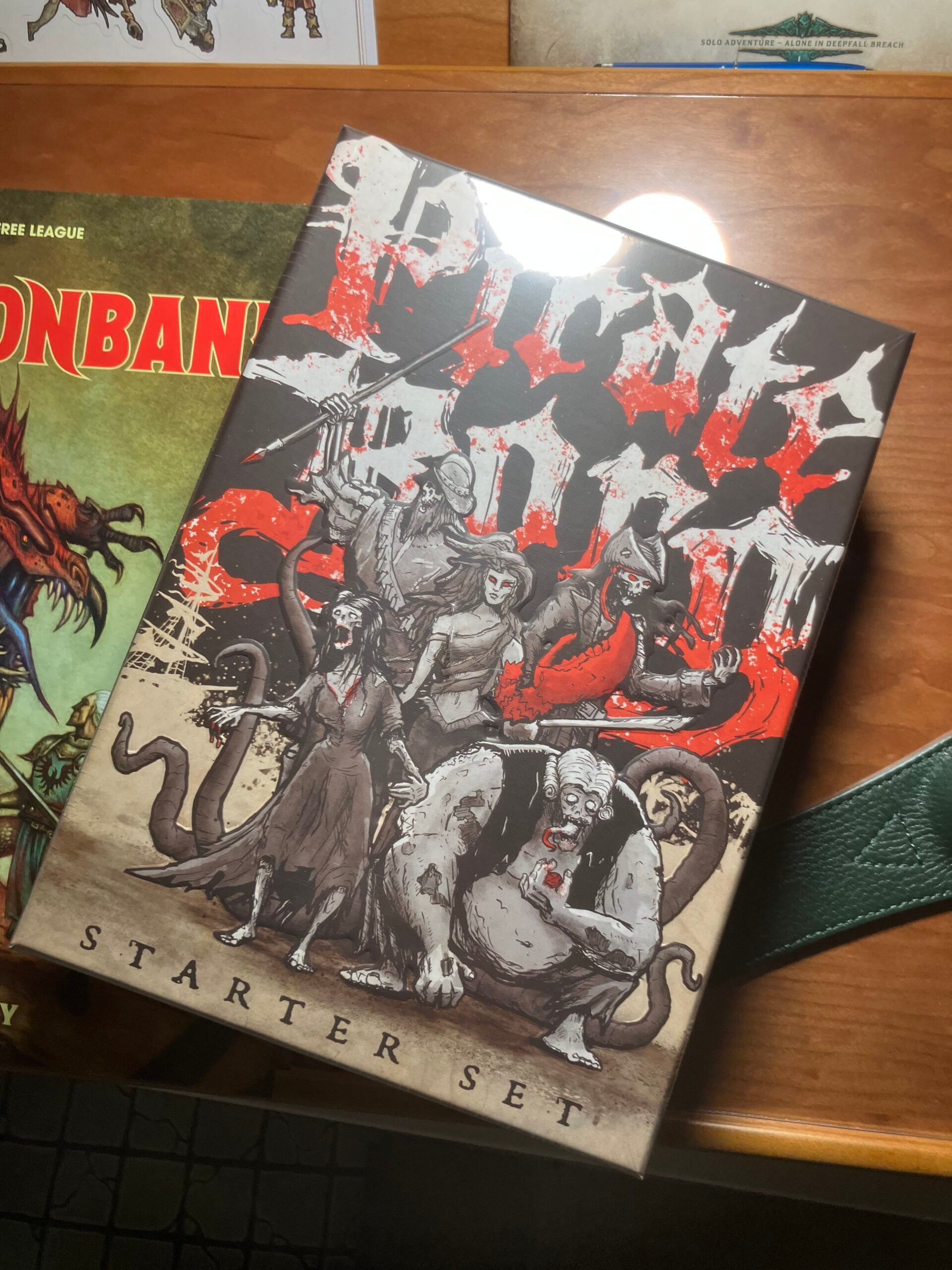 pirate borg starter set & wyrmwood gm screen: first impressions